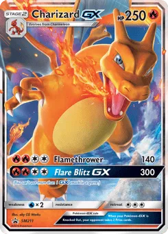 Charizard-GX SM211 SM Black Star Promos