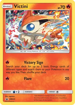 Victini SM225 SM Black Star Promos