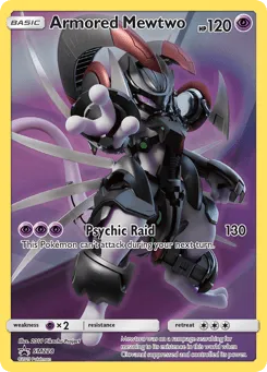 Armored Mewtwo SM228 SM Black Star Promos