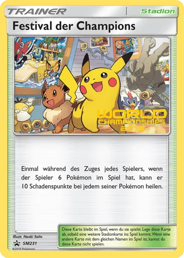 Champions Festival SM231 SM Black Star Promos