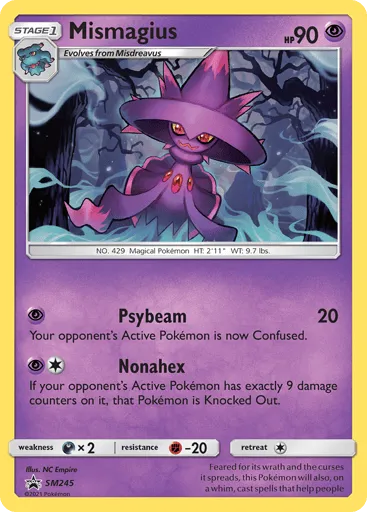 Mismagius SM245 SM Black Star Promos