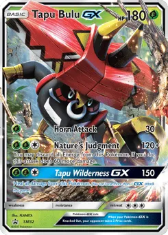 Tapu Bulu-GX SM32 SM Black Star Promos
