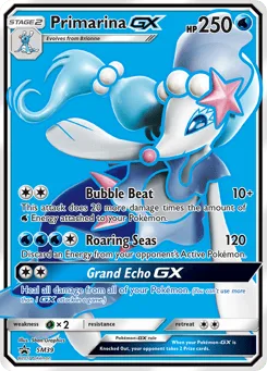 Primarina-GX SM39 SM Black Star Promos