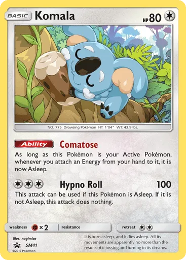 Komala SM41 SM Black Star Promos