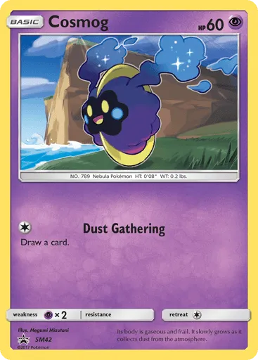 Cosmog SM42 SM Black Star Promos