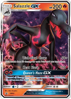 Salazzle-GX SM63 SM Black Star Promos