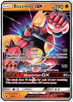 Buzzwole-GX SM69 SM Black Star Promos