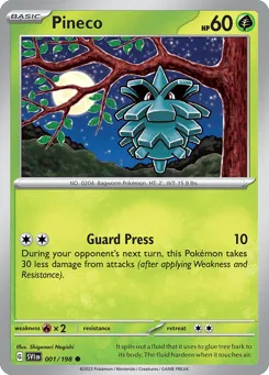Pineco 001/198 Scarlet & Violet