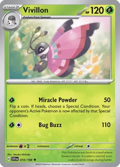 Vivillon 010/198 Scarlet & Violet