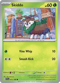 Skiddo 011/198 Scarlet & Violet