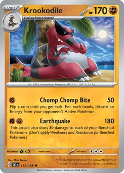Krookodile 117/198 Scarlet & Violet