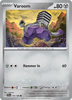 Varoom 141/198 Scarlet & Violet