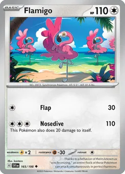 Flamigo 165/198 Scarlet & Violet