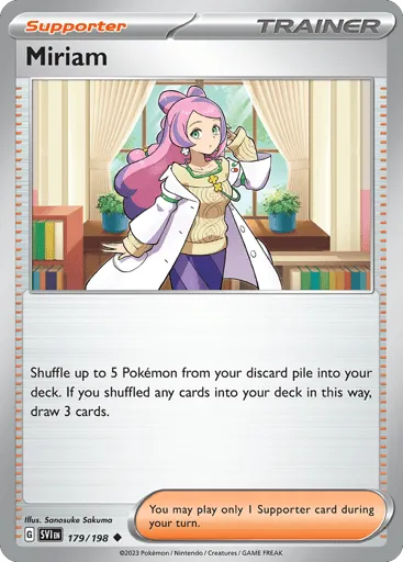 Miriam 179/198 Scarlet & Violet