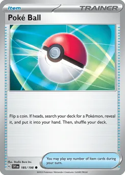 Poké Ball 185/198 Scarlet & Violet
