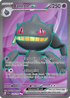 Banette ex 229/198 Scarlet & Violet