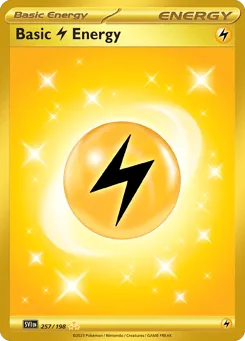 Basic Lightning Energy 257/198 Scarlet & Violet