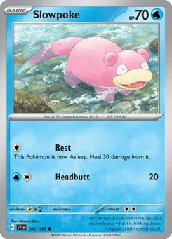 Slowpoke 042/198 Scarlet & Violet