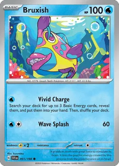Bruxish 051/198 Scarlet & Violet