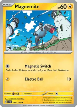 Magnemite 063/198 Scarlet & Violet
