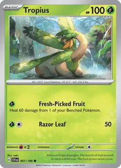 Tropius 007/198 Scarlet & Violet