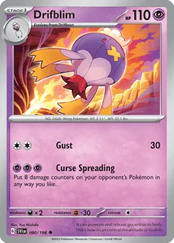 Drifblim 090/198 Scarlet & Violet