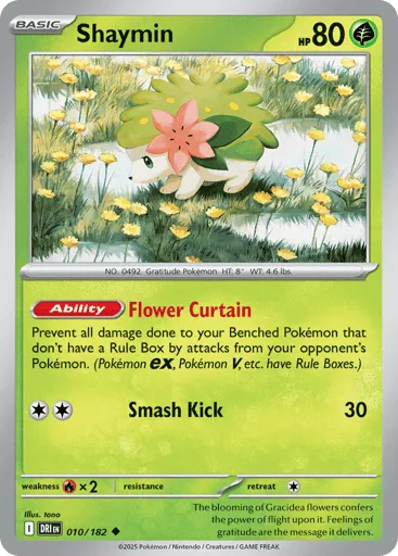 Shaymin 010/182 Destined Rivals
