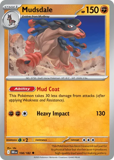 Mudsdale 108/182 Destined Rivals