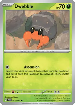 Dwebble 011/182 Destined Rivals