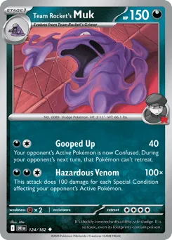 Team Rocket's Muk 124/182 Destined Rivals