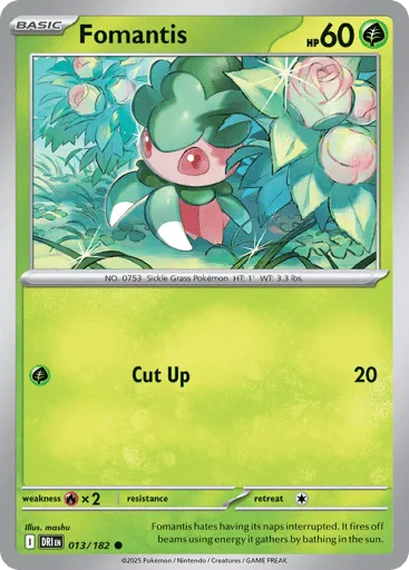 Fomantis 013/182 Destined Rivals