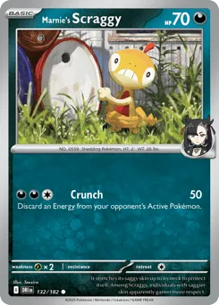 Marnie's Scraggy 132/182 Destined Rivals