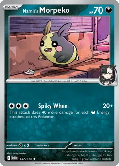 Marnie's Morpeko 137/182 Destined Rivals