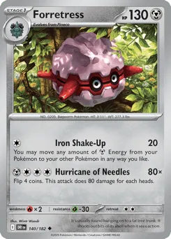 Forretress 140/182 Destined Rivals