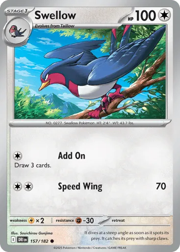 Swellow 157/182 Destined Rivals