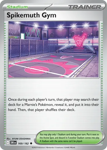 Spikemuth Gym 169/182 Destined Rivals