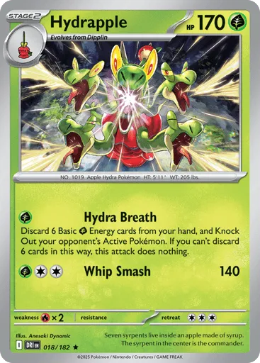 Hydrapple 018/182 Destined Rivals
