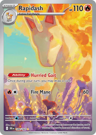 Rapidash 189/182 Destined Rivals