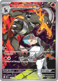 Team Rocket's Houndoom 191/182 Destined Rivals