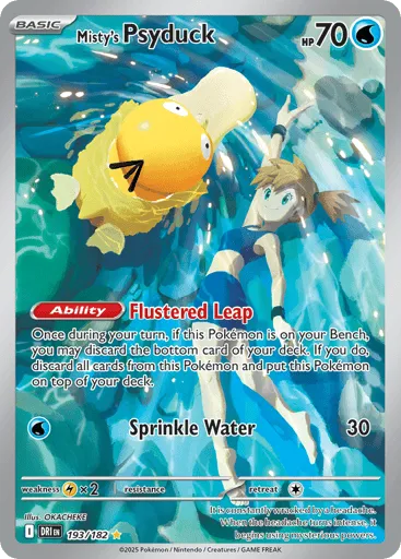 Misty's Psyduck 193/182 Destined Rivals