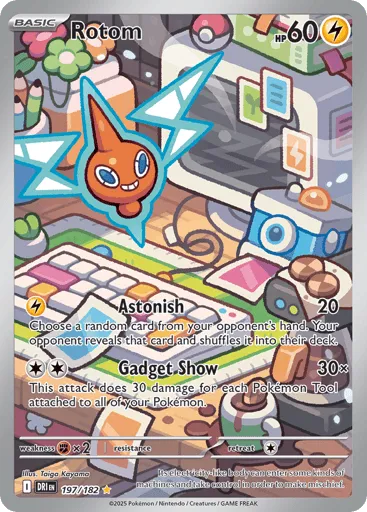 Rotom 197/182 Destined Rivals