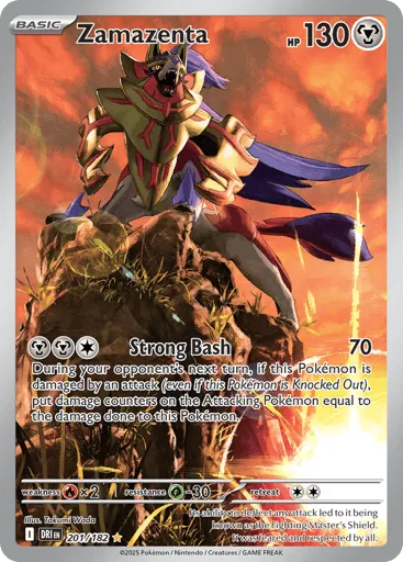 Zamazenta 201/182 Destined Rivals