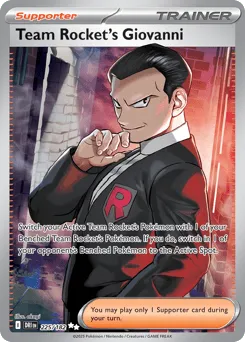 Team Rocket's Giovanni 225/182 Destined Rivals