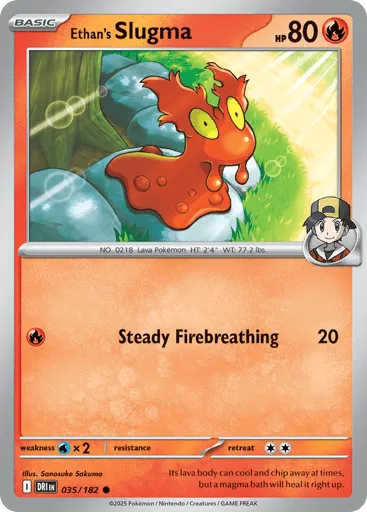 Ethan's Slugma 035/182 Destined Rivals