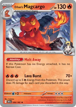 Ethan's Magcargo 036/182 Destined Rivals