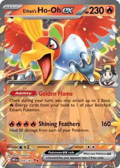 Ethan's Ho-Oh ex 039/182 Destined Rivals