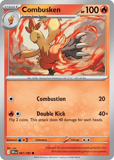 Combusken 041/182 Destined Rivals