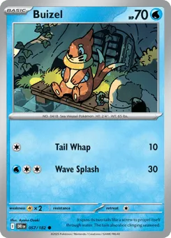 Buizel 057/182 Destined Rivals