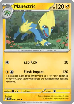 Manectric 076/182 Destined Rivals