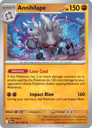 Annihilape 092/182 Destined Rivals